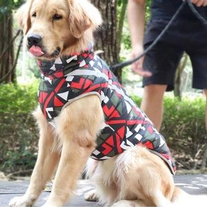 Reflective Waterproof Dog Coat Multi Size 3XL